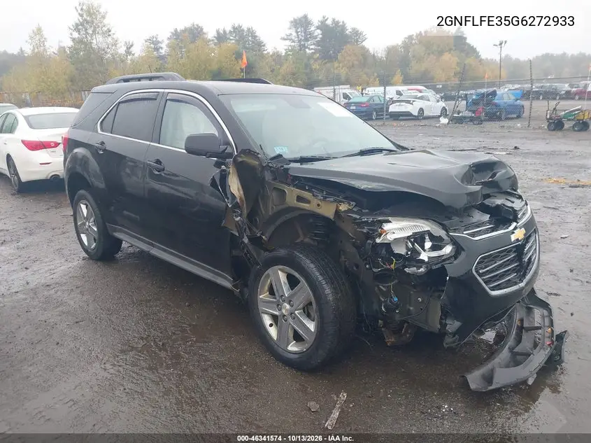 CHEVROLET EQUINOX 2016, VIN 2GNFLFE35G6272933
