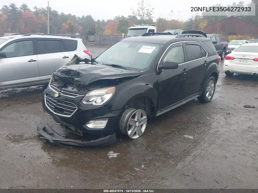 2016 CHEVROLET EQUINOX VIN 2GNFLFE35G6272933 — фото 2