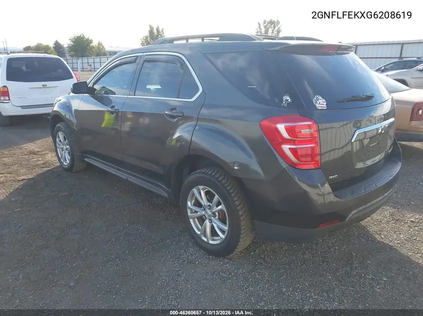 2016 CHEVROLET EQUINOX VIN 2GNFLFEKXG6208619 — фото 3
