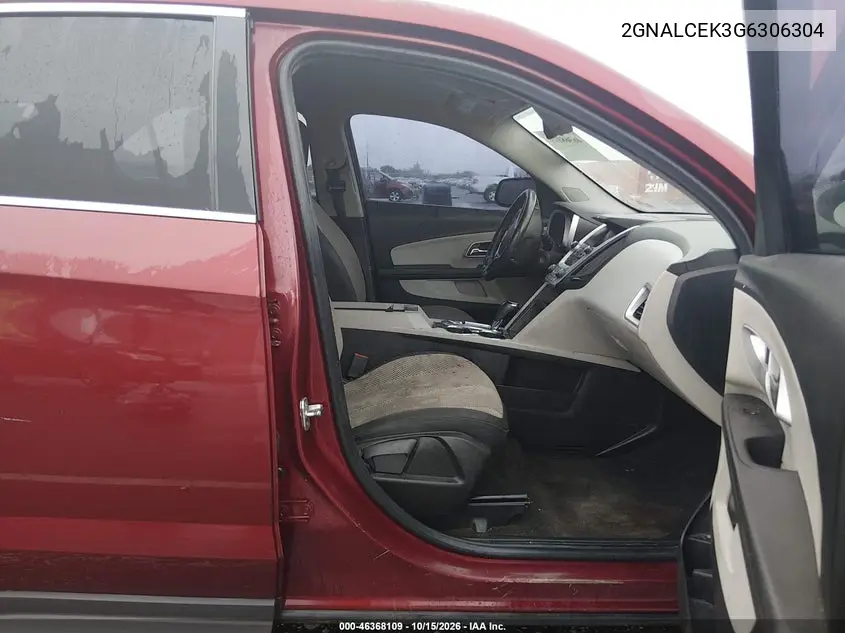 2016 CHEVROLET EQUINOX VIN 2GNALCEK3G6306304 — фото 5