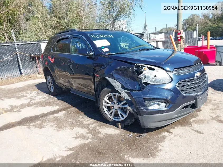 CHEVROLET EQUINOX 2016, VIN 2GNALCEK9G1130954