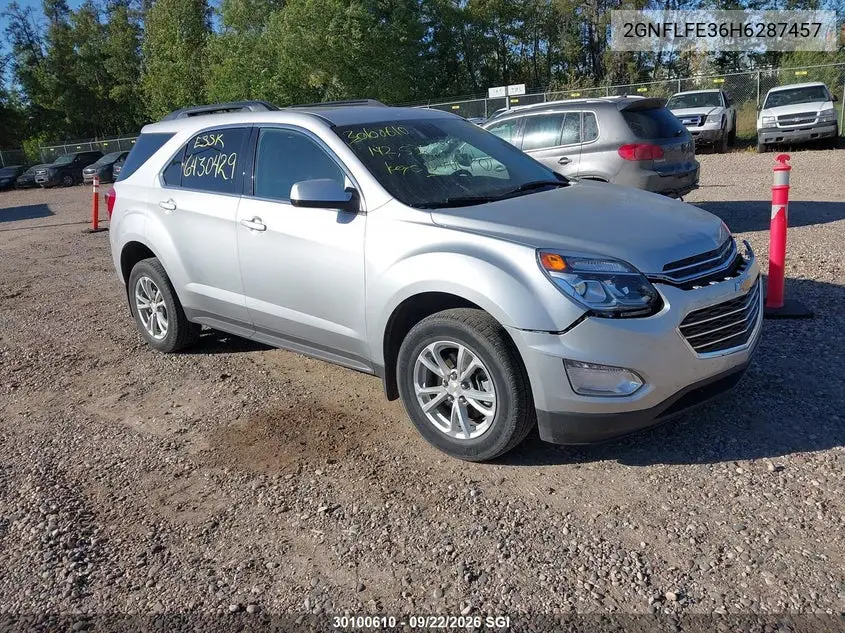 CHEVROLET EQUINOX 2017, VIN 2GNFLFE36H6287457