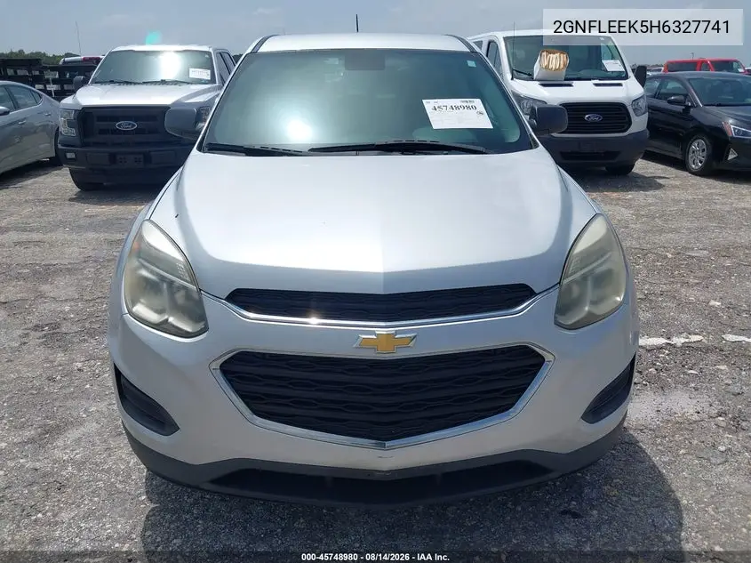 2017 CHEVROLET EQUINOX VIN 2GNFLEEK5H6327741 — фото 12