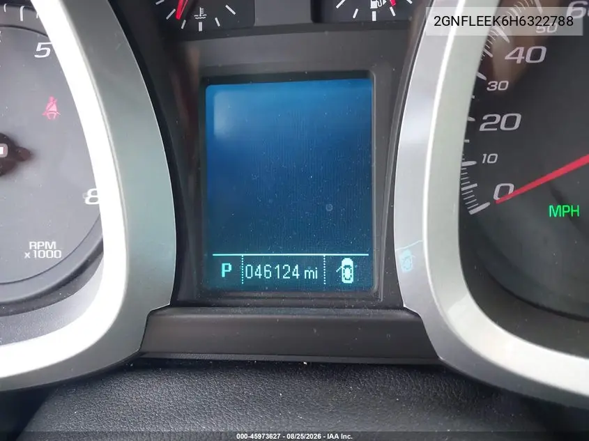 2017 CHEVROLET EQUINOX VIN 2GNFLEEK6H6322788 — фото 15
