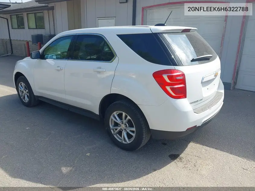 2017 CHEVROLET EQUINOX VIN 2GNFLEEK6H6322788 — фото 3