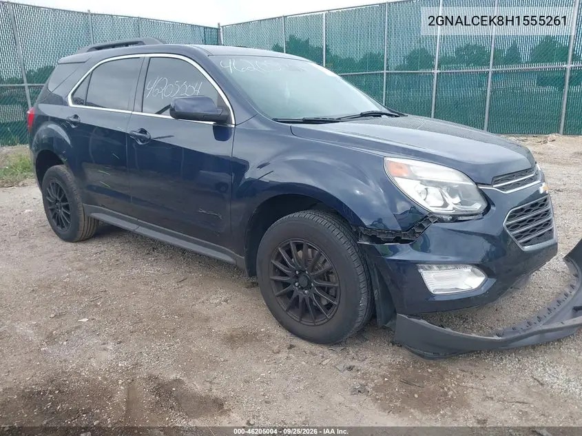 CHEVROLET EQUINOX 2017, VIN 2GNALCEK8H1555261