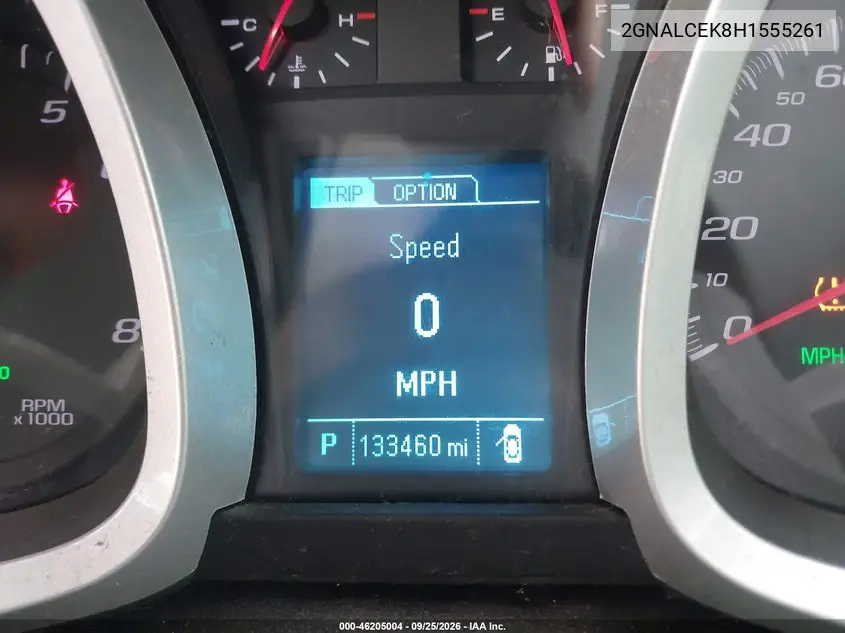 2017 CHEVROLET EQUINOX VIN 2GNALCEK8H1555261 — фото 15