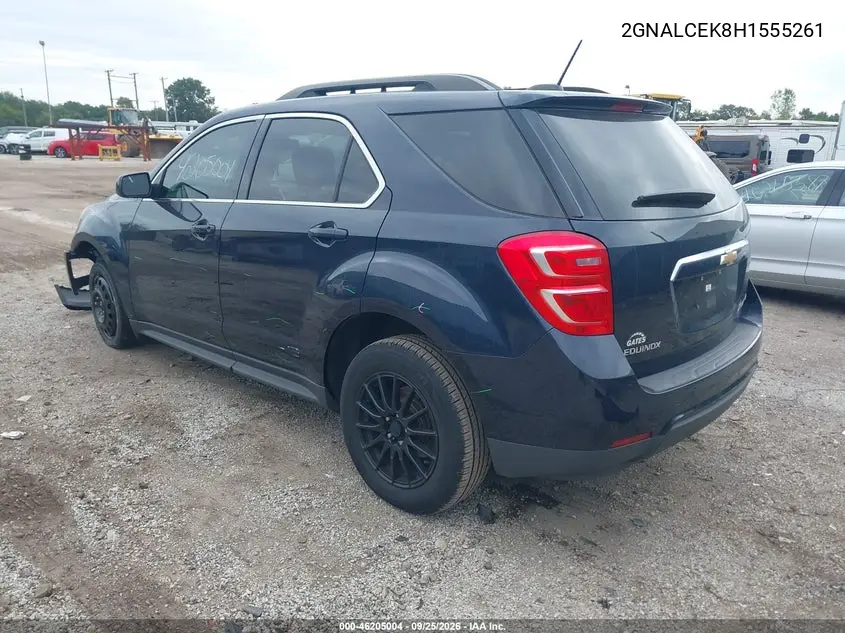 2017 CHEVROLET EQUINOX VIN 2GNALCEK8H1555261 — фото 3