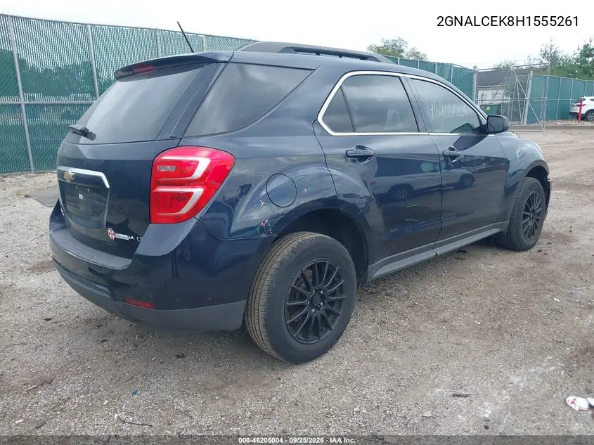 2017 CHEVROLET EQUINOX VIN 2GNALCEK8H1555261 — фото 4
