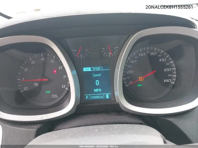2017 CHEVROLET EQUINOX VIN 2GNALCEK8H1555261 — фото 7
