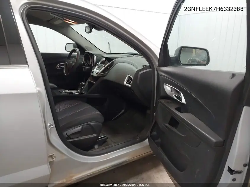 2017 CHEVROLET EQUINOX VIN 2GNFLEEK7H6332388 — фото 5