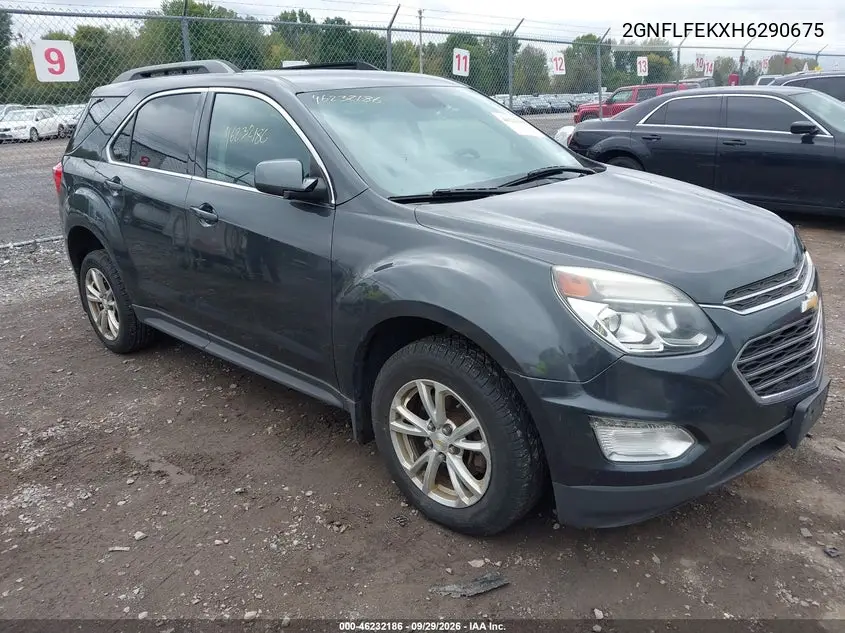 CHEVROLET EQUINOX 2017, VIN 2GNFLFEKXH6290675