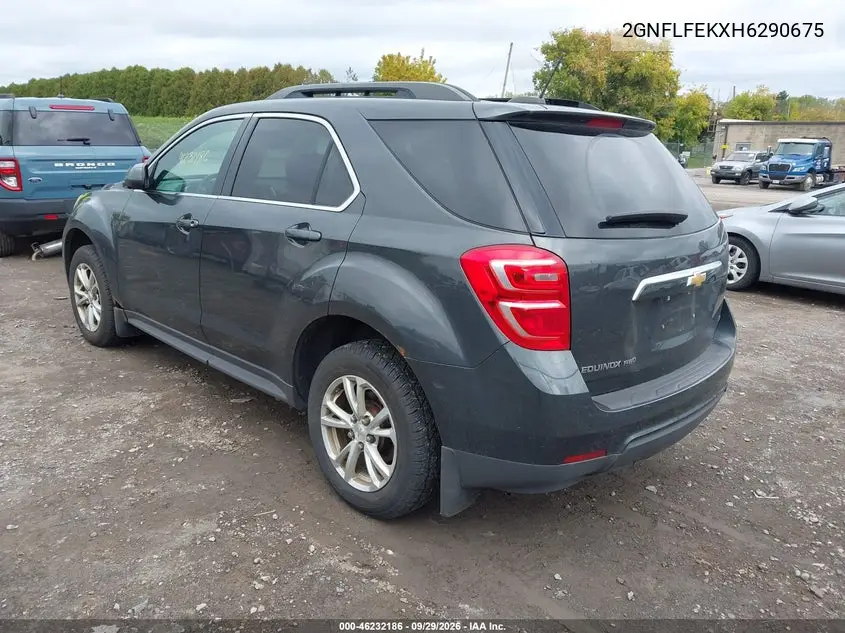 2017 CHEVROLET EQUINOX VIN 2GNFLFEKXH6290675 — фото 3