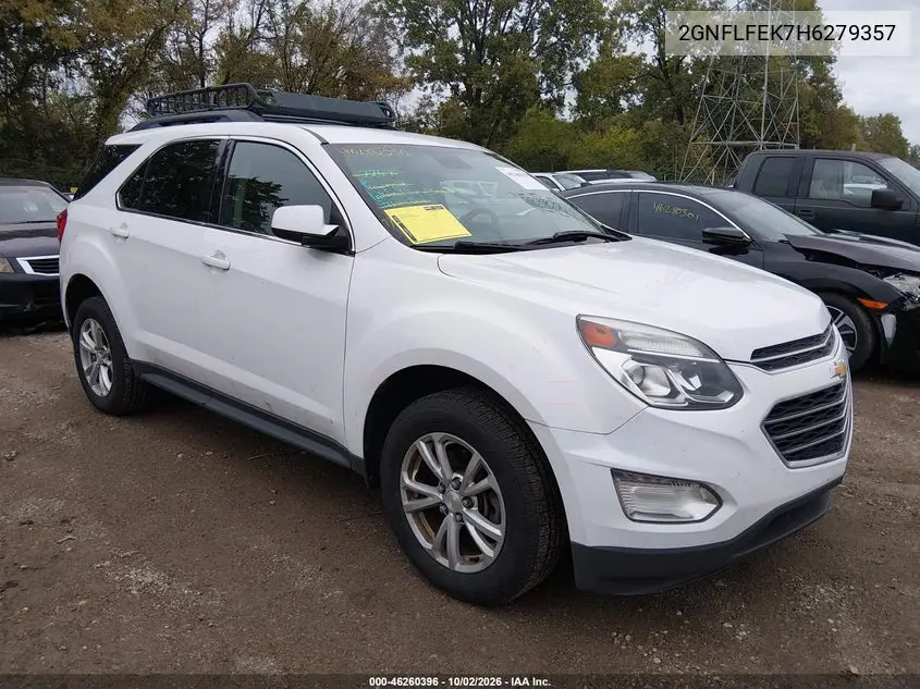 CHEVROLET EQUINOX 2017, VIN 2GNFLFEK7H6279357