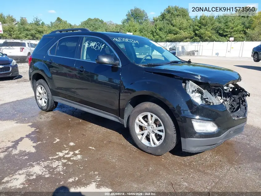 CHEVROLET EQUINOX 2017, VIN 2GNALCEK9H1573560