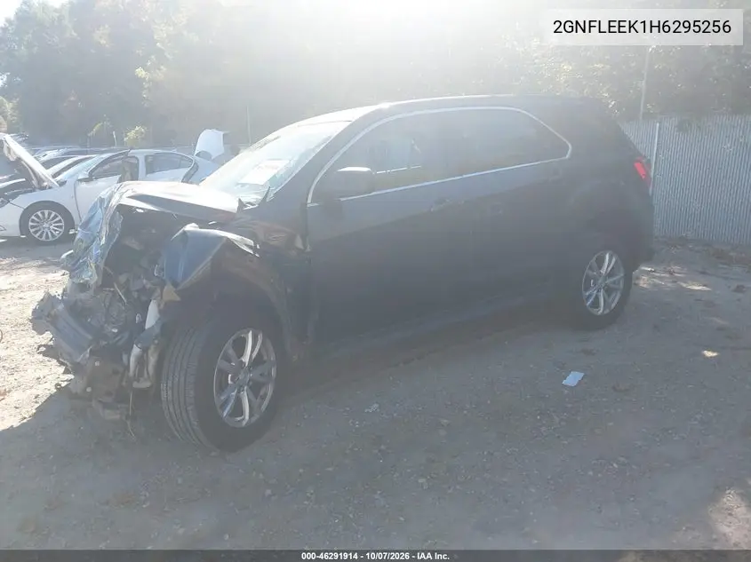 2017 CHEVROLET EQUINOX VIN 2GNFLEEK1H6295256 — фото 2