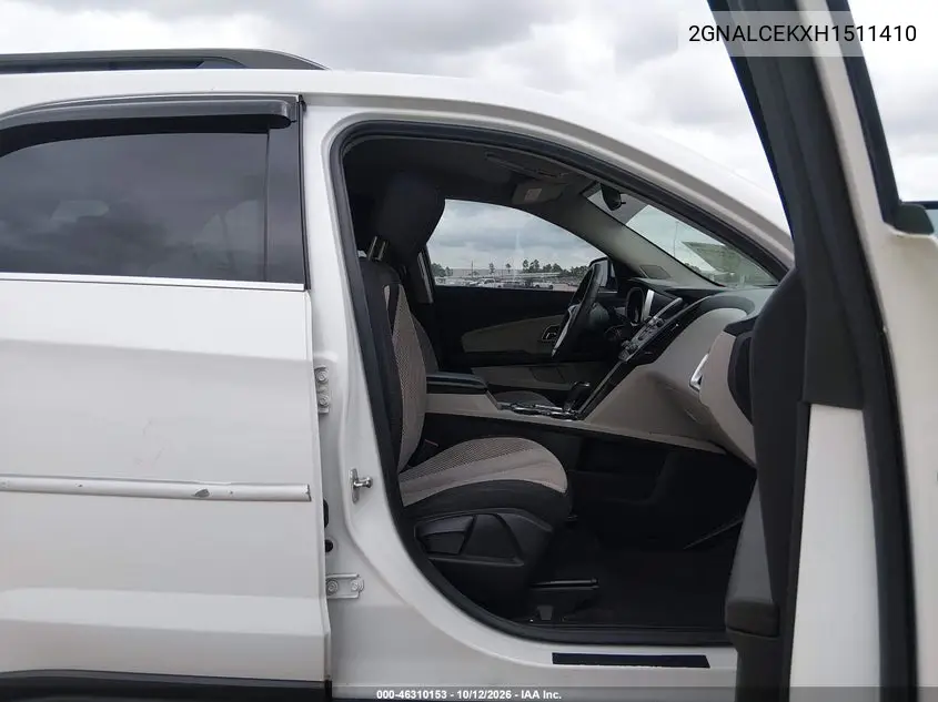2017 CHEVROLET EQUINOX VIN 2GNALCEKXH1511410 — фото 5