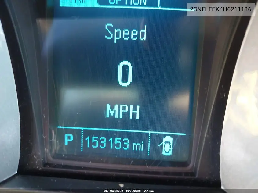 2017 CHEVROLET EQUINOX VIN 2GNFLEEK4H6211186 — фото 15