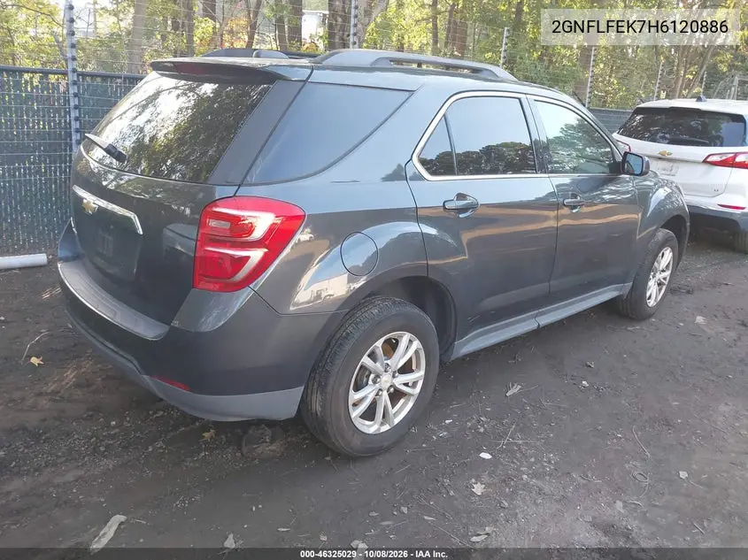 2017 CHEVROLET EQUINOX VIN 2GNFLFEK7H6120886 — фото 4