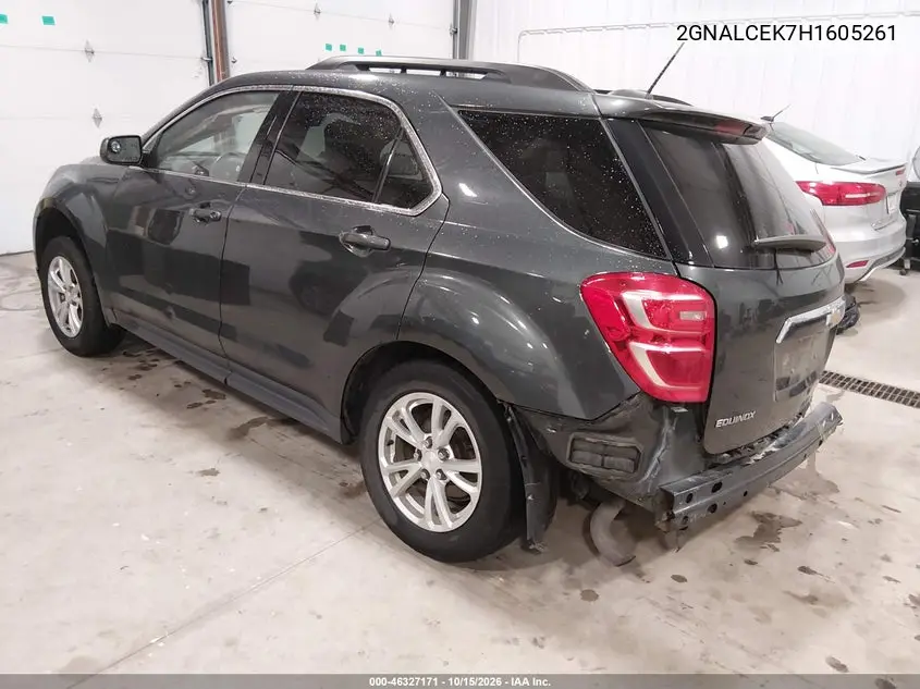 2017 CHEVROLET EQUINOX VIN 2GNALCEK7H1605261 — фото 3