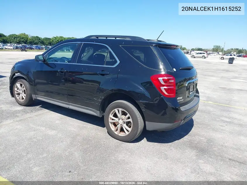 2017 CHEVROLET EQUINOX VIN 2GNALCEK1H1615252 — фото 3