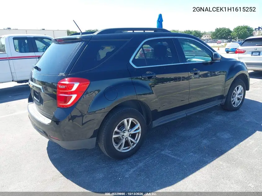 2017 CHEVROLET EQUINOX VIN 2GNALCEK1H1615252 — фото 4