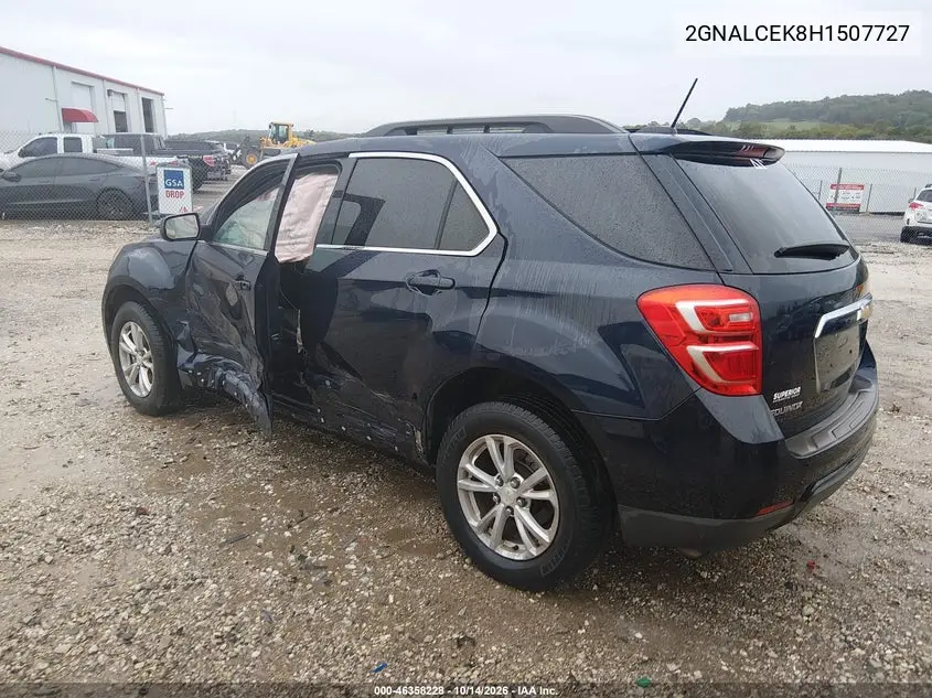 2017 CHEVROLET EQUINOX VIN 2GNALCEK8H1507727 — фото 3