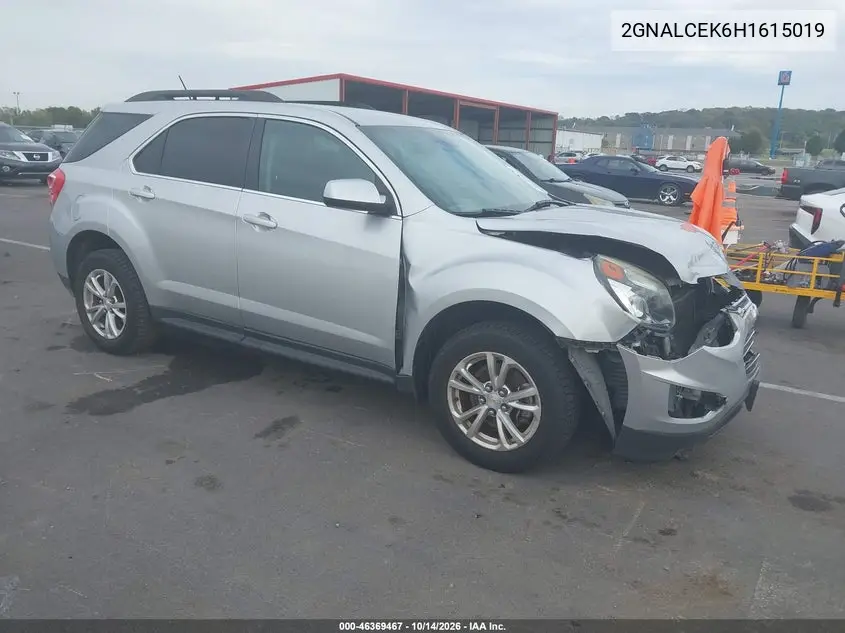 CHEVROLET EQUINOX 2017, VIN 2GNALCEK6H1615019