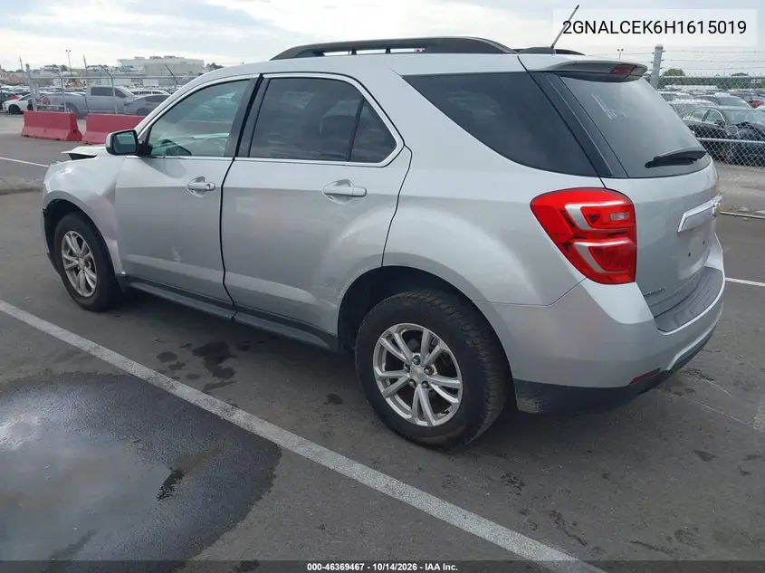 2017 CHEVROLET EQUINOX VIN 2GNALCEK6H1615019 — фото 3