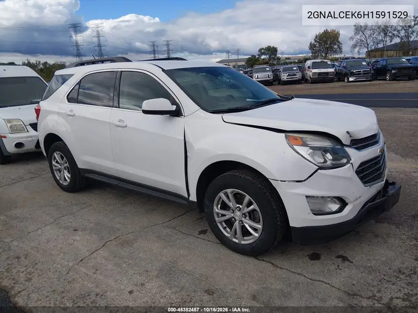 CHEVROLET EQUINOX 2017, VIN 2GNALCEK6H1591529