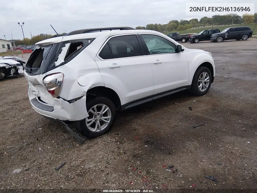 2017 CHEVROLET EQUINOX VIN 2GNFLFEK2H6136946 — фото 4