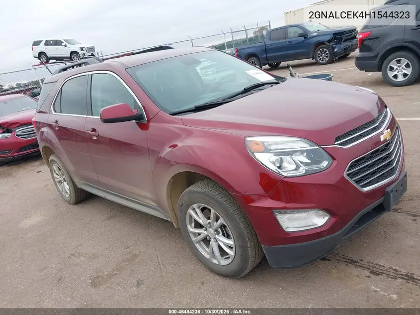 CHEVROLET EQUINOX 2017, VIN 2GNALCEK4H1544323