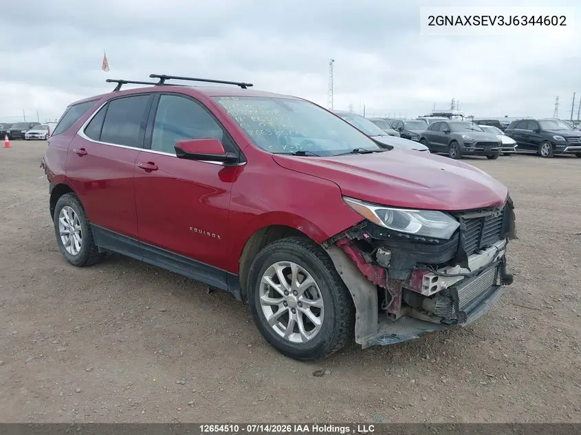 CHEVROLET EQUINOX 2018, VIN 2GNAXSEV3J6344602