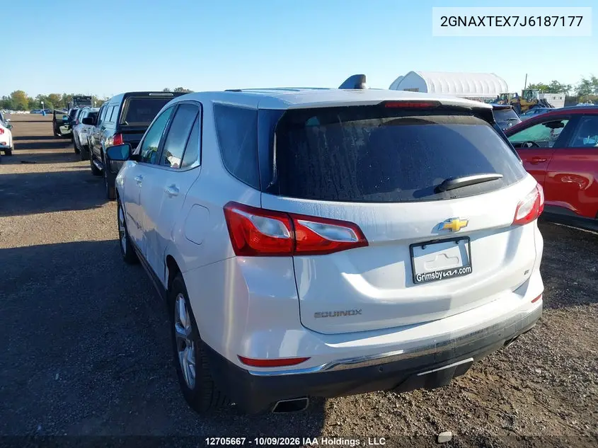 2018 CHEVROLET EQUINOX VIN 2GNAXTEX7J6187177 — фото 3