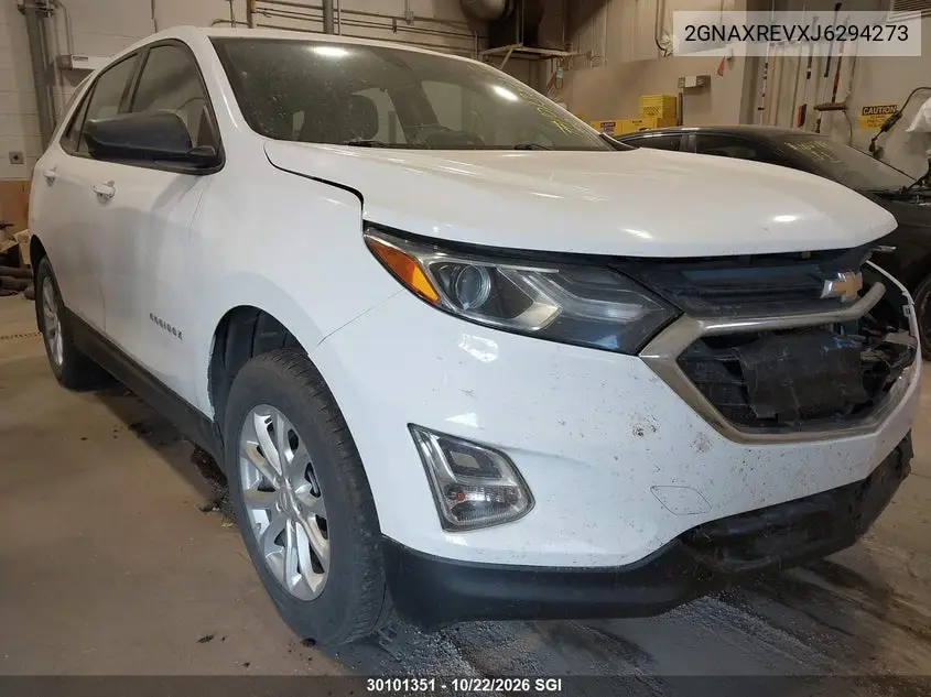 CHEVROLET EQUINOX 2018, VIN 2GNAXREVXJ6294273