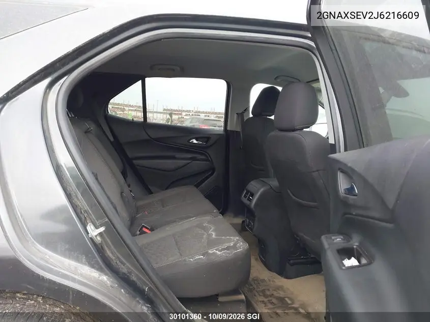 2018 CHEVROLET EQUINOX VIN 2GNAXSEV2J6216609 — фото 8