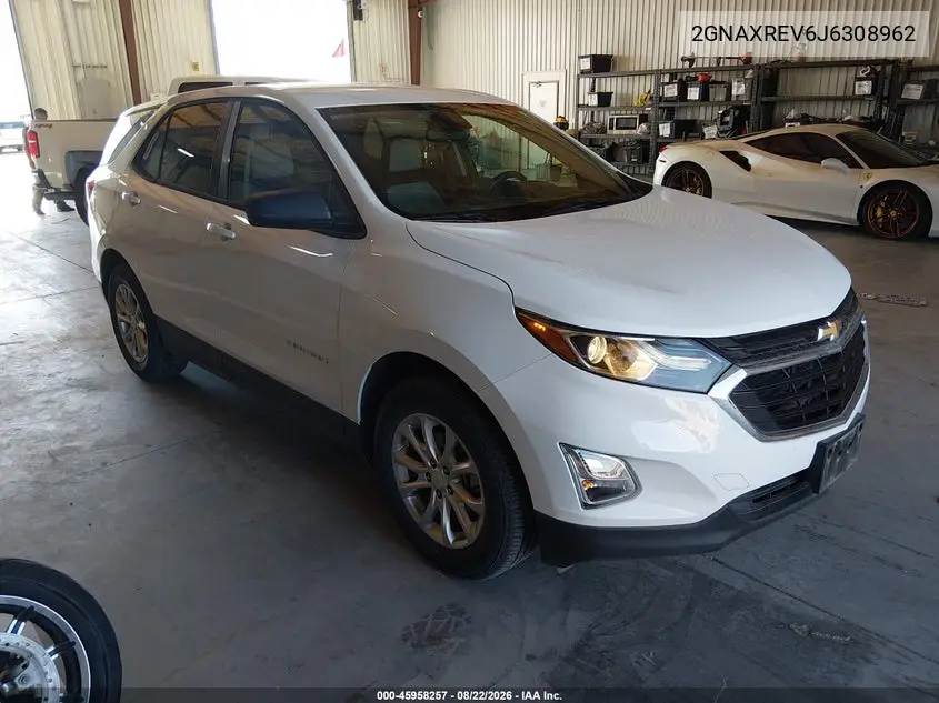 CHEVROLET EQUINOX 2018, VIN 2GNAXREV6J6308962