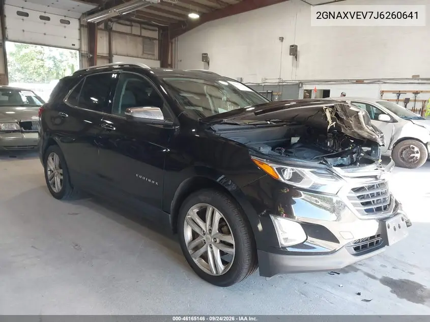 CHEVROLET EQUINOX 2018, VIN 2GNAXVEV7J6260641