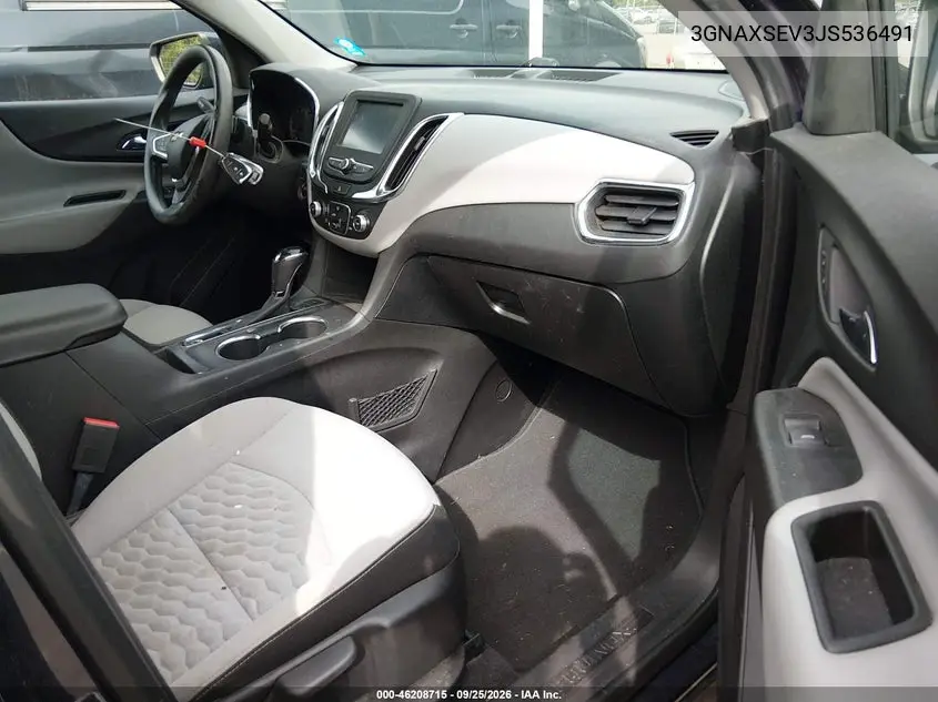2018 CHEVROLET EQUINOX VIN 3GNAXSEV3JS536491 — фото 5