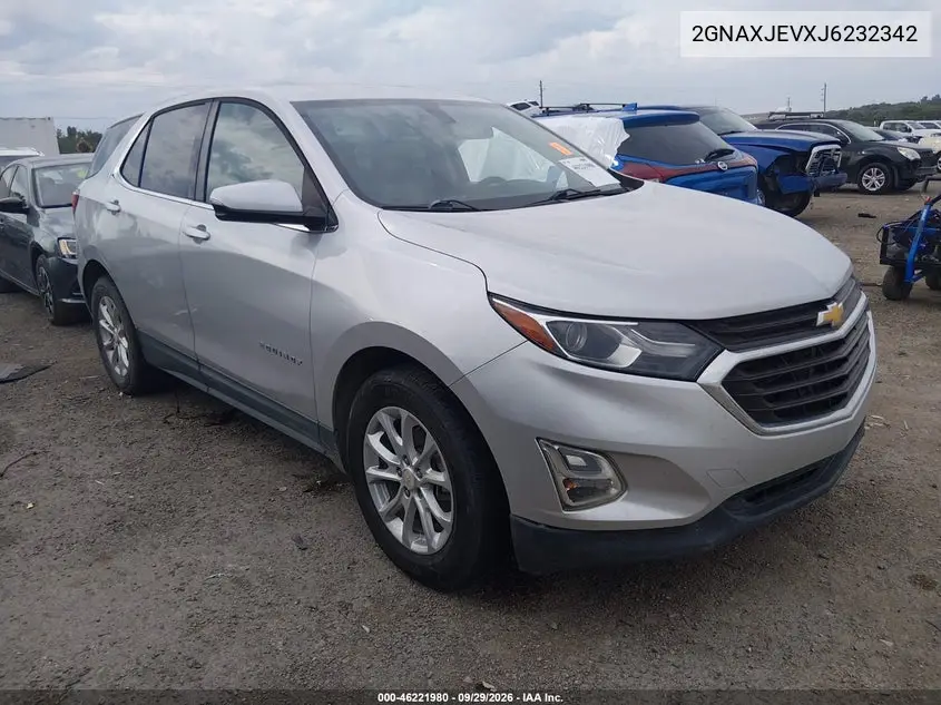 CHEVROLET EQUINOX 2018, VIN 2GNAXJEVXJ6232342