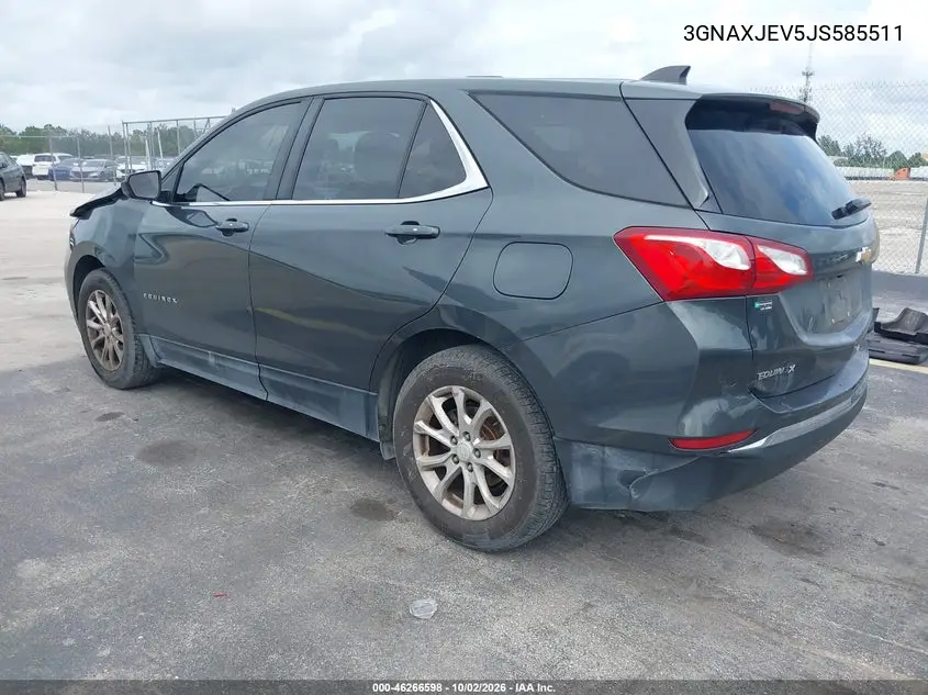 2018 CHEVROLET EQUINOX VIN 3GNAXJEV5JS585511 — фото 3