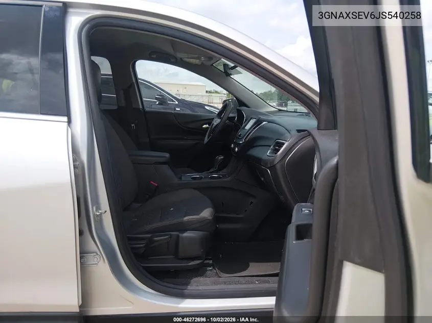 2018 CHEVROLET EQUINOX VIN 3GNAXSEV6JS540258 — фото 5