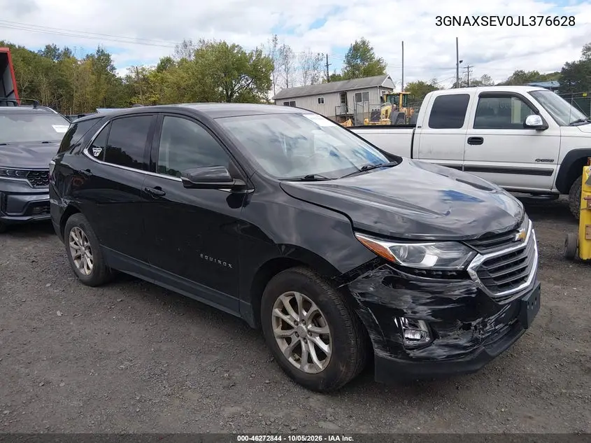 CHEVROLET EQUINOX 2018, VIN 3GNAXSEV0JL376628