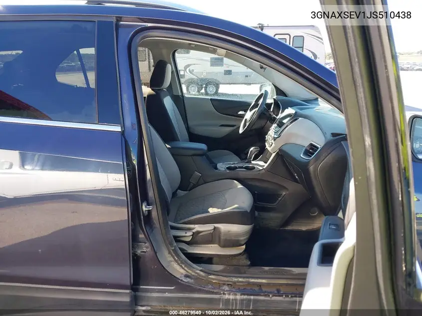 2018 CHEVROLET EQUINOX VIN 3GNAXSEV1JS510438 — фото 5