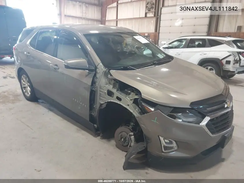 CHEVROLET EQUINOX 2018, VIN 3GNAXSEV4JL111842