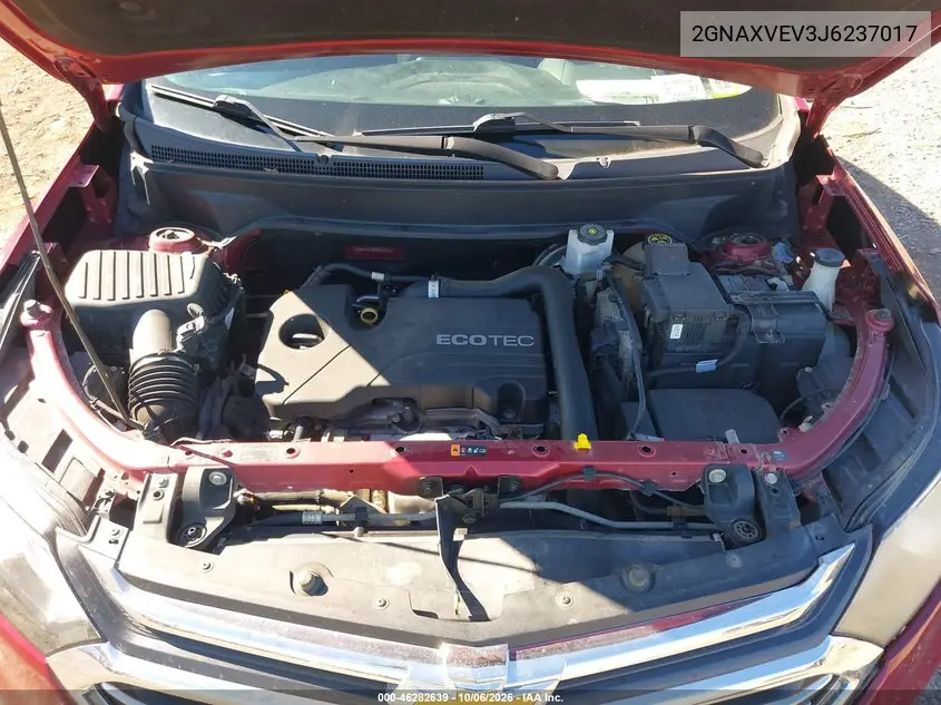 2018 CHEVROLET EQUINOX VIN 2GNAXVEV3J6237017 — фото 10