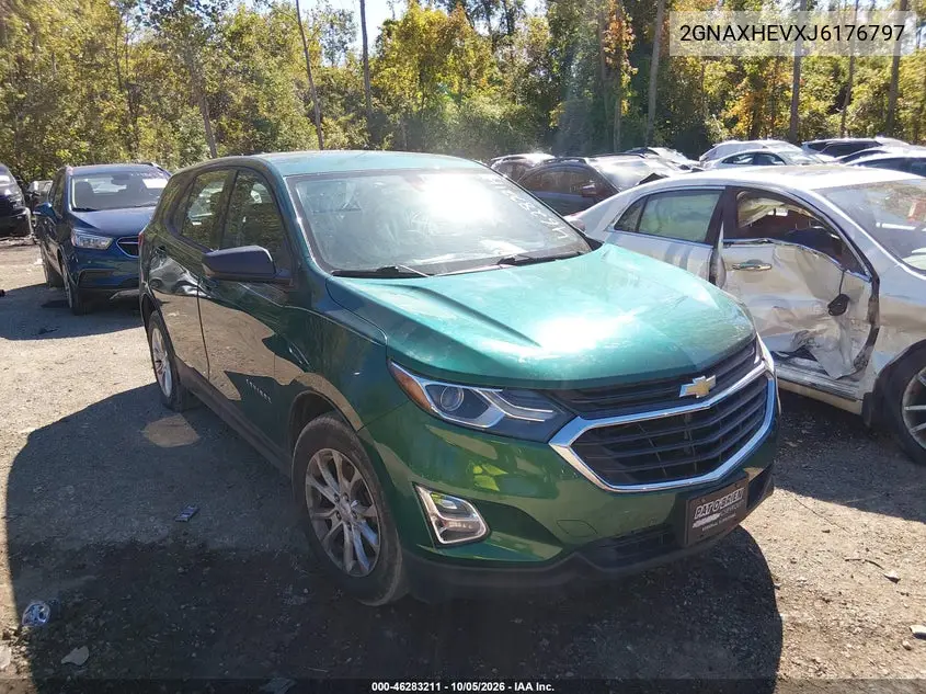CHEVROLET EQUINOX 2018, VIN 2GNAXHEVXJ6176797