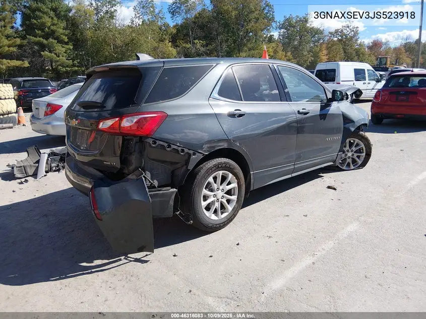 2018 CHEVROLET EQUINOX VIN 3GNAXSEV3JS523918 — фото 4