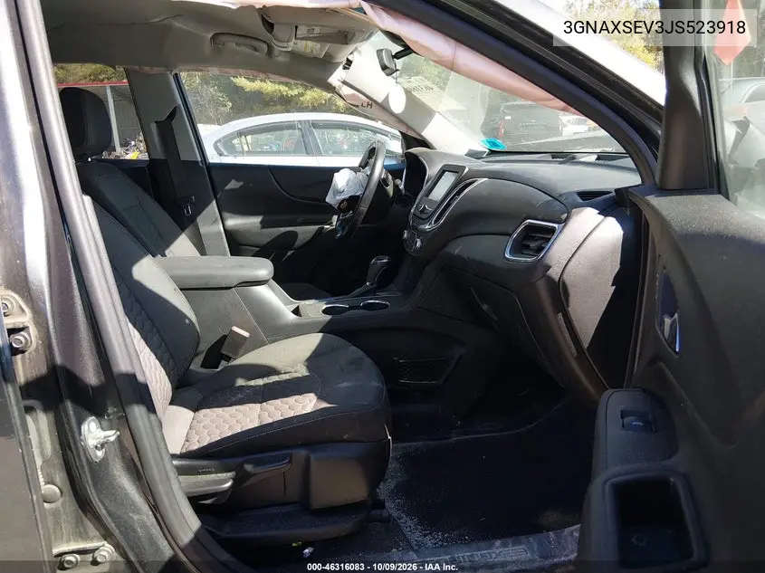 2018 CHEVROLET EQUINOX VIN 3GNAXSEV3JS523918 — фото 5