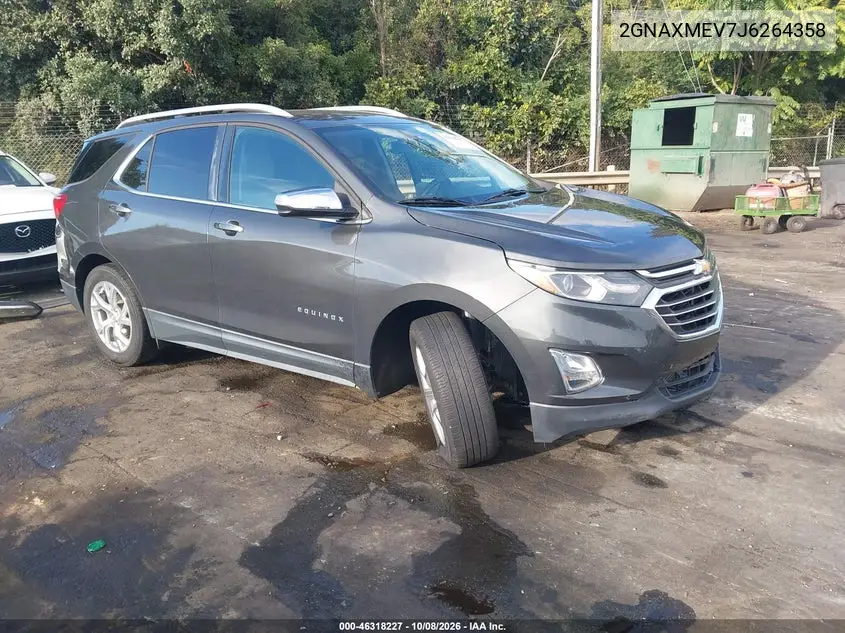 CHEVROLET EQUINOX 2018, VIN 2GNAXMEV7J6264358